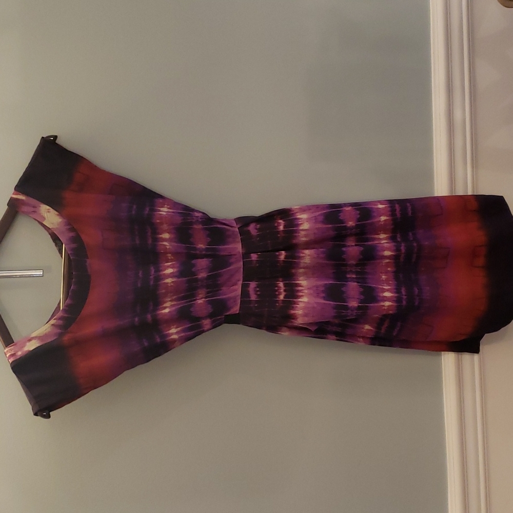 Silk dress with pockets